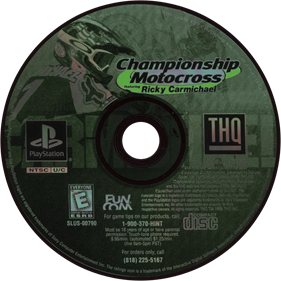 Championship Motocross featuring Ricky Carmichael - Disc Image