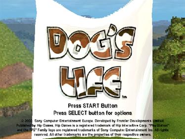 Dog's Life - Screenshot - Game Title Image