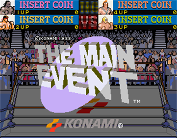 The Main Event - Screenshot - Game Title Image