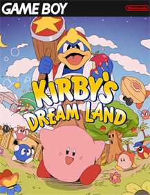 Kirby's Dream Land - Fanart - Box - Front Image