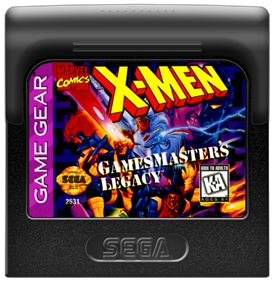 X-Men: GamesMaster's Legacy - Fanart - Cart - Front Image