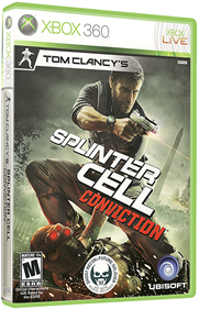 Tom Clancy's Splinter Cell: Conviction - Box - 3D Image