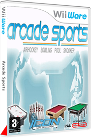 Arcade Sports - Box - 3D Image