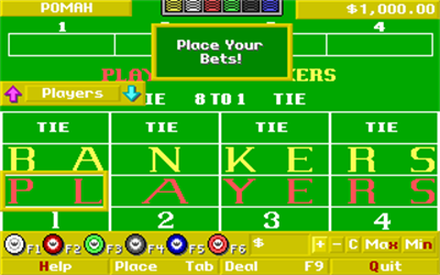 Monte Carlo Baccarat - Screenshot - Gameplay Image