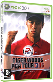 Tiger Woods PGA Tour 06 - Box - 3D Image