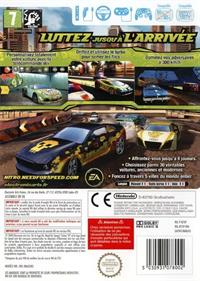 Need for Speed: Nitro - Box - Back Image