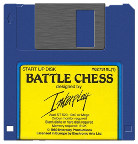 Battle Chess - Fanart - Disc Image