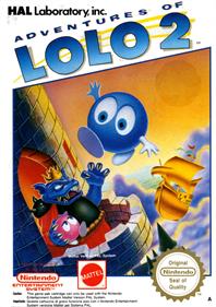 Adventures of Lolo 2 - Box - Front Image