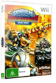 Skylanders: SuperChargers Racing - Box - 3D Image