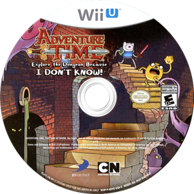 Adventure Time: Explore The Dungeon Because I Don't Know! - Disc Image