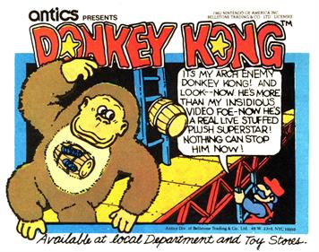 Donkey Kong - Advertisement Flyer - Front Image