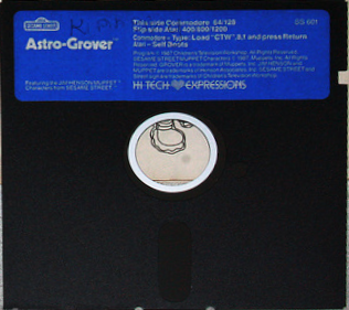 Sesame Street: Astro-Grover - Disc Image