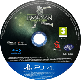 Don Bradman Cricket - Disc Image