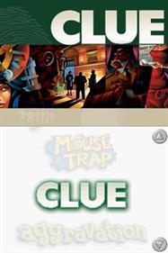 4 Game Pack! Clue / Mouse Trap / Perfection / Aggravation - Screenshot - Game Title Image