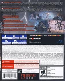 Remnant: From the Ashes - Box - Back Image