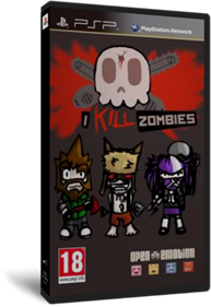 I Kill Zombies - Box - 3D Image