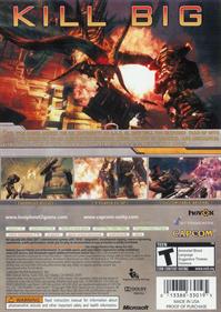 Lost Planet 2 - Box - Back Image