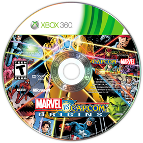 Marvel vs. Capcom Origins - Fanart - Disc Image