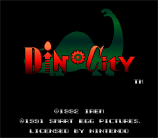 DinoCity - Screenshot - Game Title Image