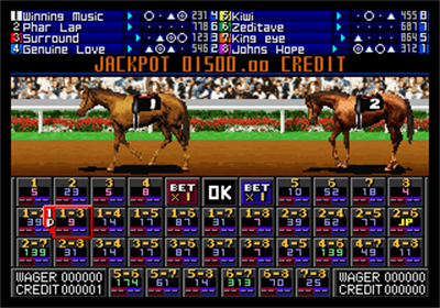 Jockey Grand Prix - Screenshot - Game Select Image