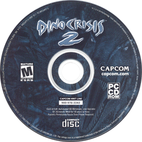Dino Crisis 2 - Disc Image
