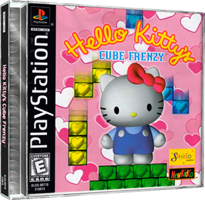 Hello Kitty's Cube Frenzy - Box - 3D Image