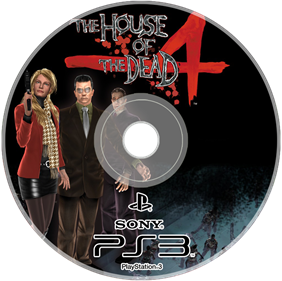 The House of the Dead 4 - Fanart - Disc Image