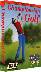 Championship Golf - Box - 3D Image