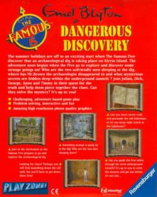 The Famous 5: Dangerous Discovery - Box - Back Image
