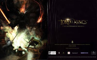 The Lord of the Rings: The Fellowship of the Ring - Advertisement Flyer - Front Image