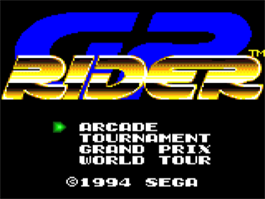 GP Rider - Screenshot - Game Select Image