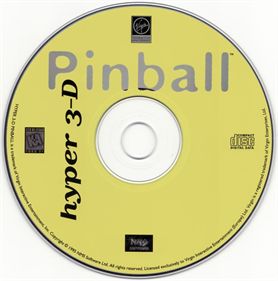 Hyper 3-D Pinball - Disc Image