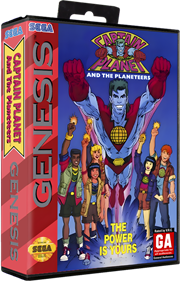 Captain Planet and the Planeteers - Box - 3D Image