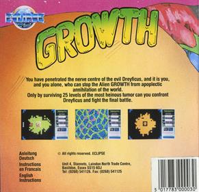 Growth - Box - Back Image