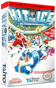 Hit the Ice: VHL: The Video Hockey League - Box - 3D Image