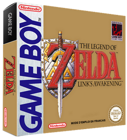 The Legend of Zelda: Link's Awakening - Box - 3D Image