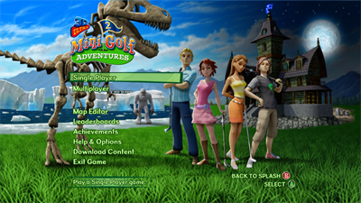 3D Ultra MiniGolf Adventures 2 - Screenshot - Game Select Image