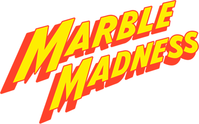 Marble Madness (Electronic Arts) - Clear Logo Image