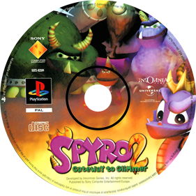 Spyro 2: Ripto's Rage! - Disc Image