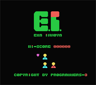 E.I. - Screenshot - Game Title Image