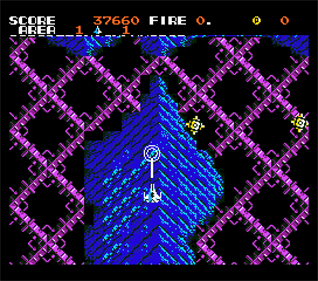 Zanac Ex - Screenshot - Gameplay Image