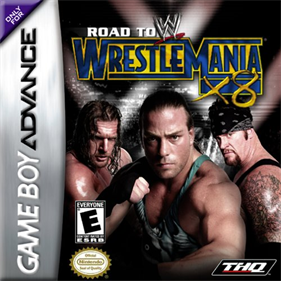 WWE Road to WrestleMania X8 - Box - Front Image