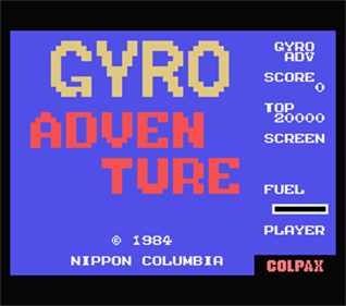 Gyro Adventure - Screenshot - Game Title Image