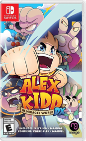 Alex Kidd in Miracle World DX - Box - Front - Reconstructed Image