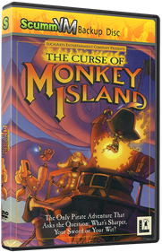 The Curse of Monkey Island - Box - 3D Image