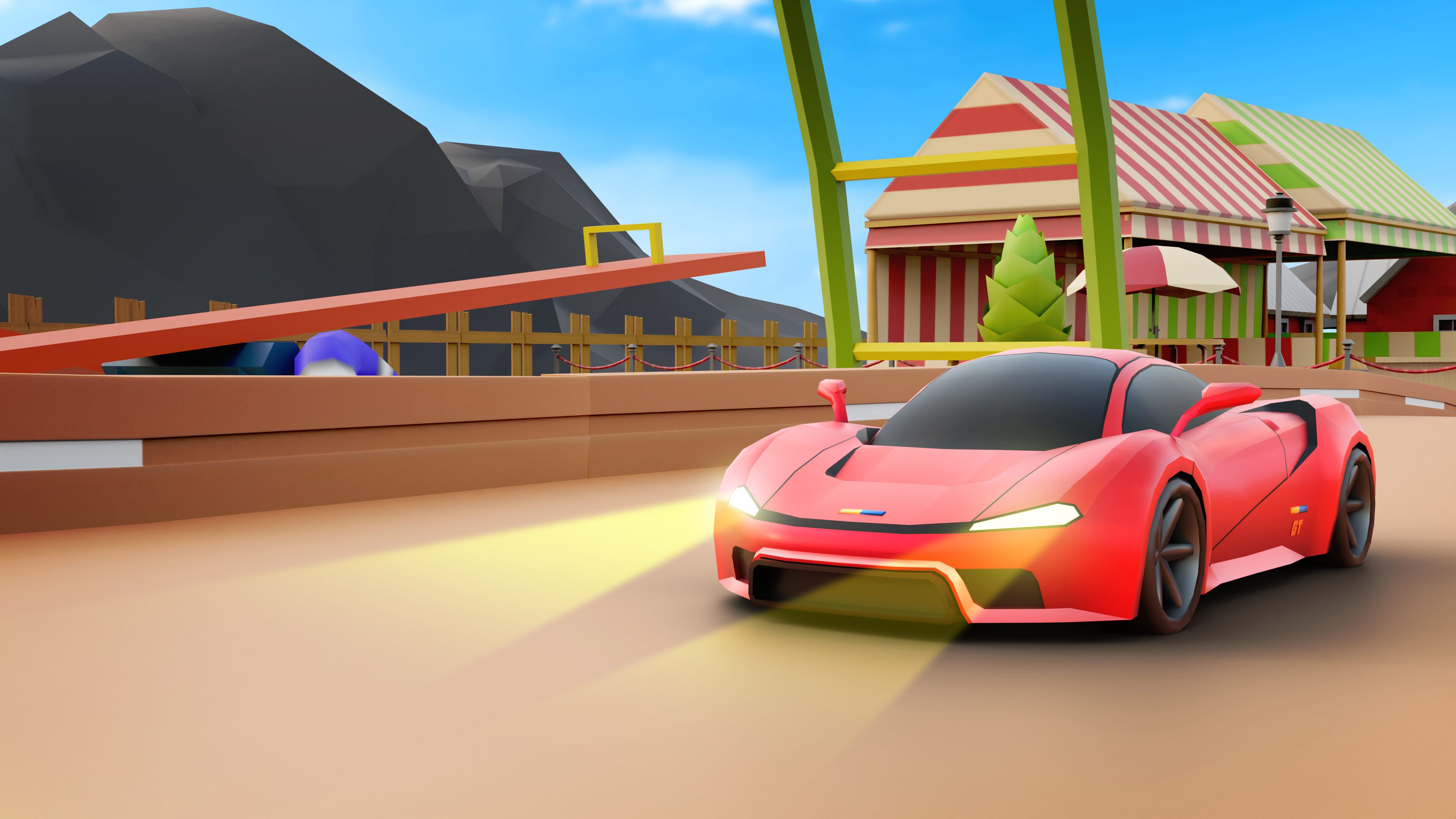 Super Kids Racing: Theme Park Edition