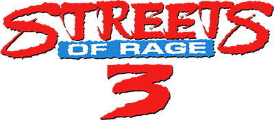 Streets of Rage 3 - Clear Logo Image