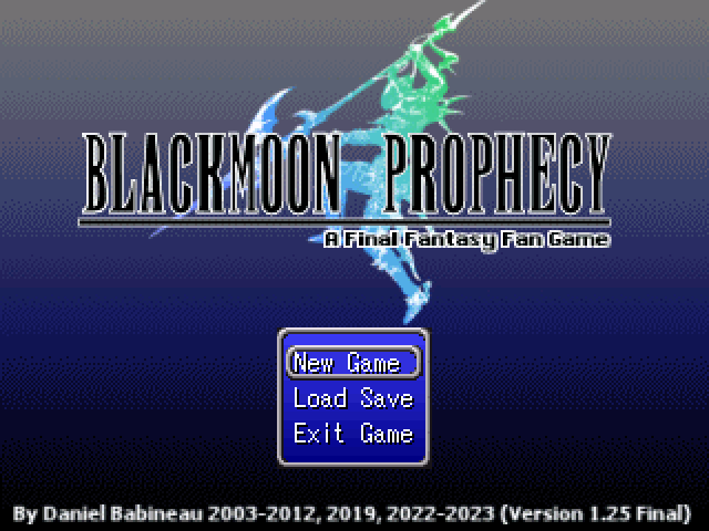 Blackmoon Prophecy