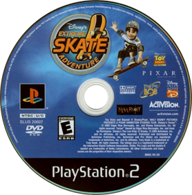 Disney's Extreme Skate Adventure - Disc Image