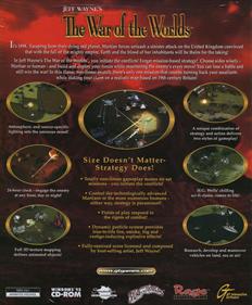 Jeff Wayne's The War of the Worlds - Box - Back Image